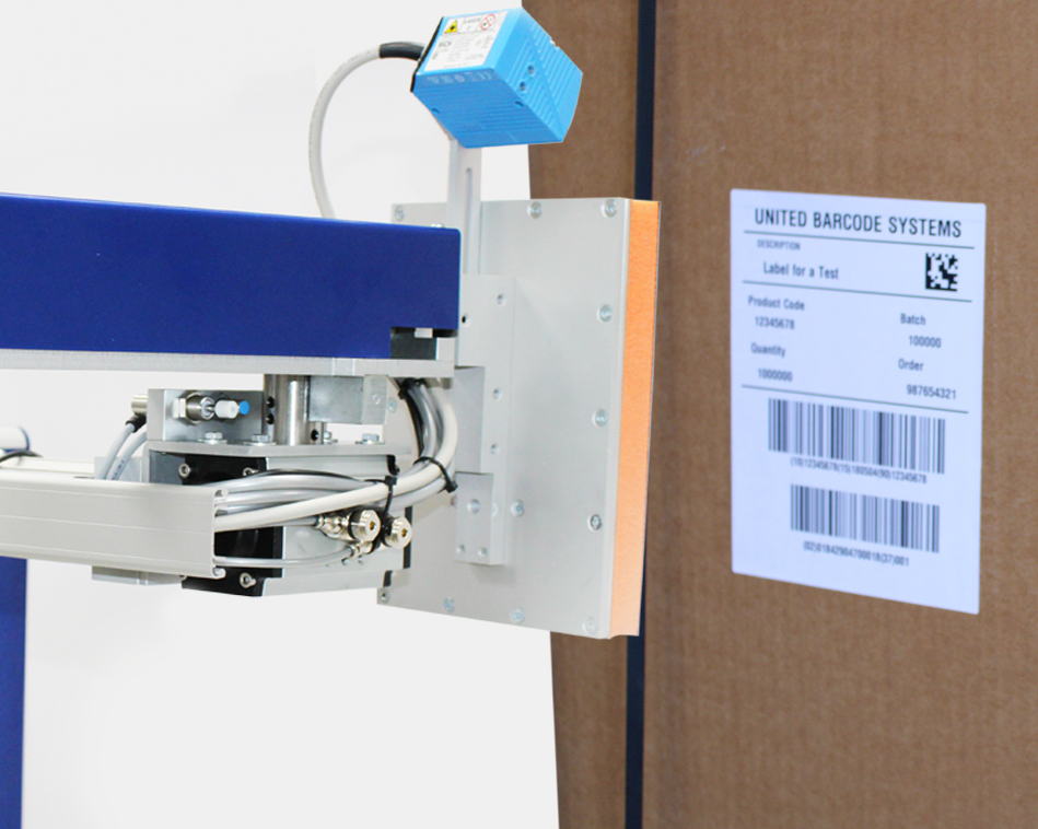 APL38s Application one or two labels per pallet